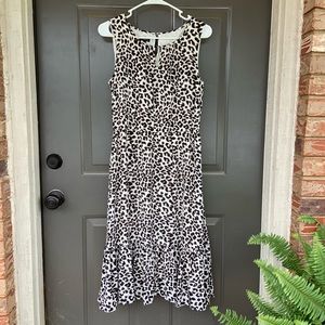 Talbots leopard dress
